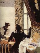 Edouard Vuillard Threading France oil painting artist